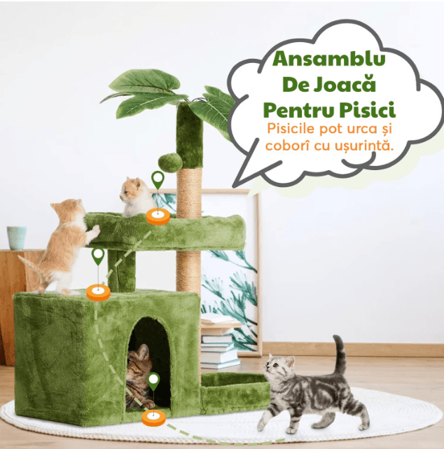 Ansamblu de Joaca - Palmier 3 Locuri 4